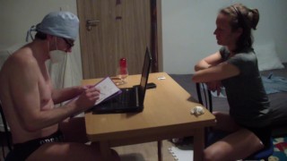 New sexual exam of a dirty doctor and young skinny sexy shy woman - part 2