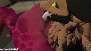 cookie dragon eating fat ass yeen