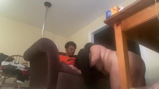 Horny Latina got Delivered more than she asked for by Delivery Driver even tho he has a BF!!