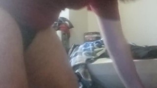 Sean gets a beer enema