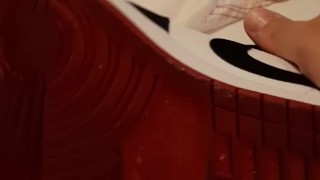 now see me cum on that kinky nike air jordans