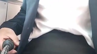 電車内　セルフ　