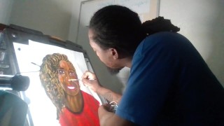 HUBBY FOR A VIDEO CLICK SEASON 1 EP 5 DRAWING IN ACRYLICS