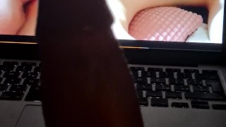 Solo POV masturbating at work during the lunch break