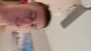 Walking around naked 