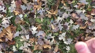 Solo Male Outdoor Pissing Compilation From My October Camping Trips 2022