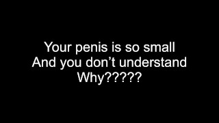 Small penis humiliation evil spirit penis shrinking