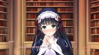 【R18エロゲー 異世界酒場のセクステット3動画9】まさかの禁止区域で爆乳女僧侶プルメリアちゃんと正常位中出しエッチしちゃう。(巨乳ファンタジーエロゲー 実況プレイ動画 Hentai game)