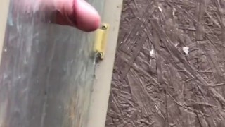 Cum Join Me At This Outdoor Gloryhole So We Can Make A Mess Together Pissing & Cumming Outdoors