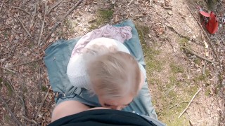 Beautiful Autumn Fuck in the Polish Forest