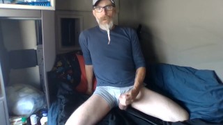 Just me jacking off in the truck