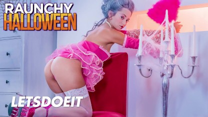 LETSDOEIT - Beautiful Babe In Gothic Costume Shrima Malati Has Her Twat Ravaged On Halloween By Fat Cock