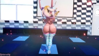 【MMD】 Bass Knight - Luma