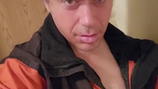 Hunter Gives Us A Little Taste of His Hard Cock!