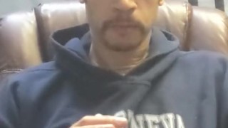 Sexy jock Twink BBC cumshot