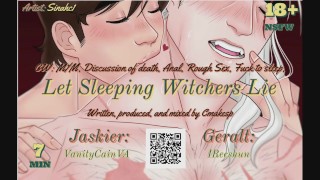 Geralt fucks Jaskier speechless