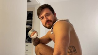 Gay foot slave sock humiliation bondage