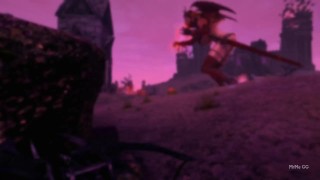 Growing Vampire Serana - Skyrim Giantess
