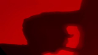 Slutty Halloween night. Hot deep blowjob from a bearded imp. Cum on face