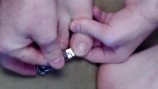Clipping my ugly toenails