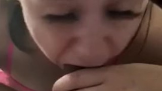 Drinking night turns her into deepthroat goddess 