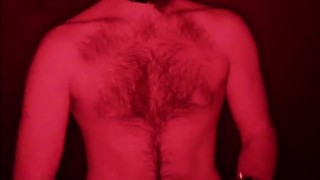 Stretching and slapping my cock
