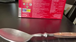 Macrophilia - honey I shrunk the stepson cereal vore