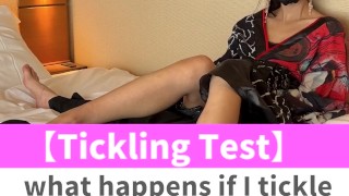 what happens if I tickle you with my heel-♡ #shorts