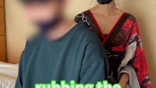 what happens if I tickle you rubbing the shoulder-♡ #shorts