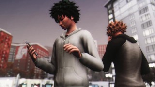 Hero's Secret Rendezvous Part 1 - Todoroki Solo - My Hero Academia 3D Animation Parody