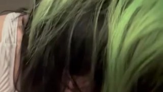 PREGNANT Milf Deepthroats