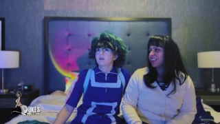 Jackie Feet and Nixlynka fool around with a Dukes Doll during COVID quarantine