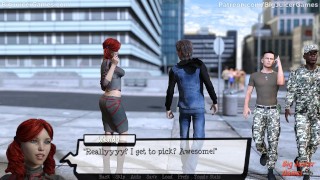 Pandora's Box #39: Sexy redhead fucked and creampied in cinema (HD Gameplay)