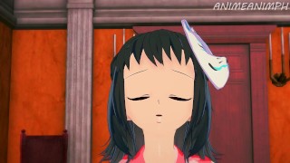 DEMON SLAYER MAKOMO ANIME HENTAI 3D UNCENSORED