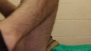 Hot young bisexual stud playing with his nice cock and tight asshole