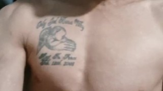 Jerking off cumshot