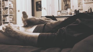 Masturbating in my roomates bed while he was at work