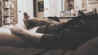 Masturbating in my roomates bed while he was at work