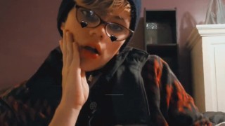 Hot Nonbinary Model Masturbates For You