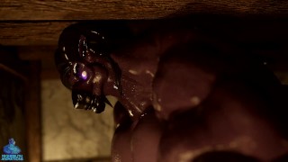 Inner beast potion muscle growth animation dawnheart horse
