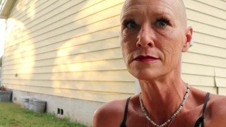 Shaved My Head With No Guard Then Smoked