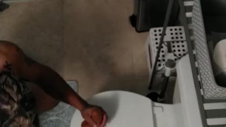 It takes me along time until I can get this huge dildo into my tight ass