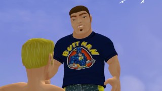 Getting Head and Fucking In Public - BoneTown Part 1 - Best Game Ever