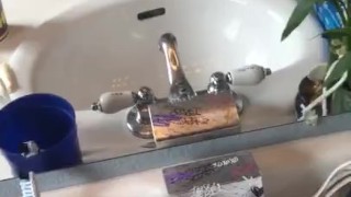 I piss in my sink and a cup 