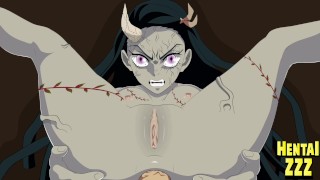 Demon Slayer Nezuko fucked anal pov anime hentai