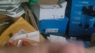 Morning wood cumshot