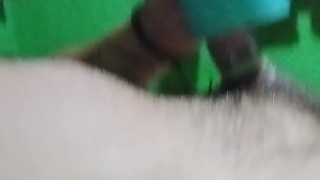 Follando una vagina artificial 