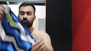 Caliente después de entrenar