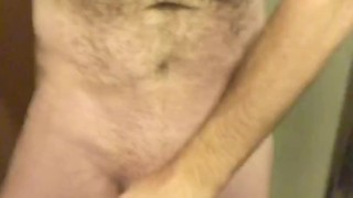 Just Dropped The Towel And Began Jerking Off For You Until I Could Feed Myself Some Cum 