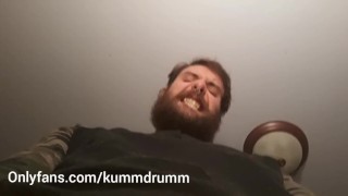Big bearded gay uses pretty sissies mouth